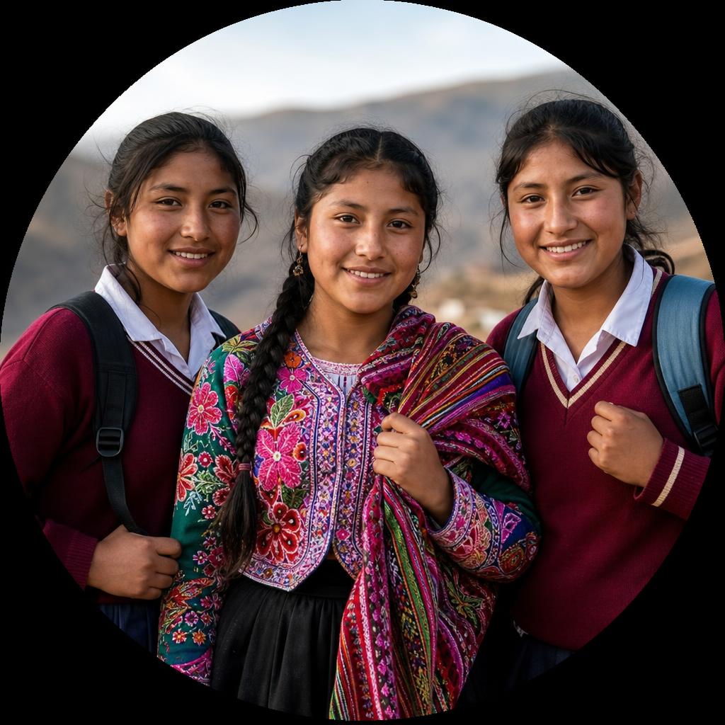 Jeunes filles d'Ayacucho